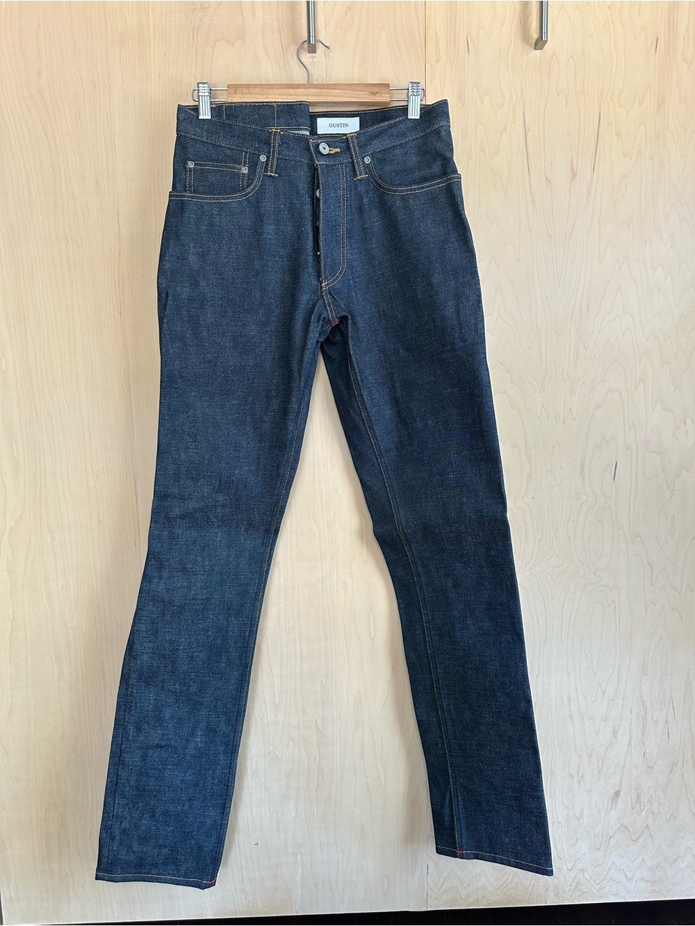 Gustin 1968 Selvedge Denim Slim Straight Men's Jeans